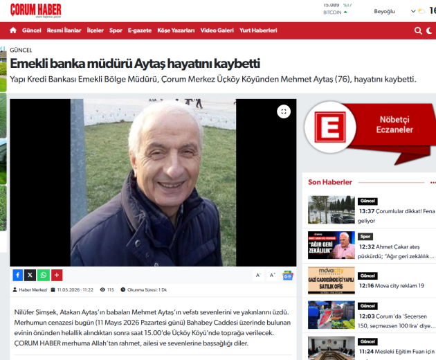 MEHMET AYTAŞ